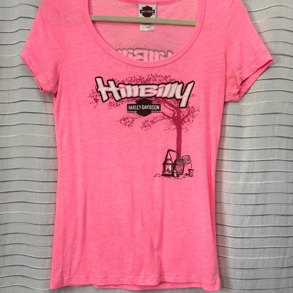 Harley-Davidson Vibrant Pink Graphic Tee